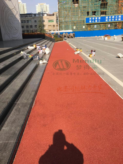 航天五一〇所 拜城彩色路面